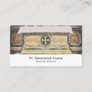 Tarjeta De Visita El Altar del Panteón, Roma, Cristianismo, Religios