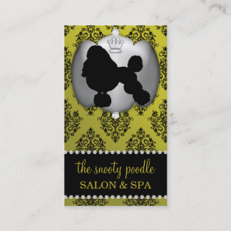 Tarjeta De Visita El amarillo de la mostaza Jeweled la