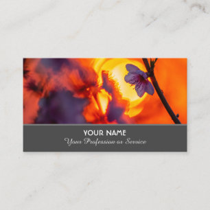 Tarjeta De Visita El amor florido por los jardineros y los floristas