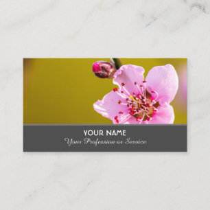 Tarjeta De Visita El amor florido por los jardineros y los negocios
