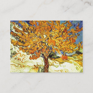 Tarjeta De Visita El árbol de las moras, Vincent van Gogh. Arte vint