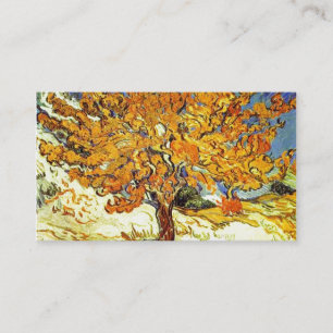 Tarjeta De Visita El árbol de las moras, Vincent van Gogh. Arte vint