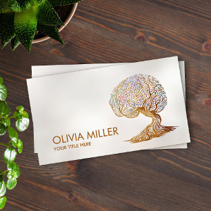 Tarjeta De Visita El árbol del cerebro