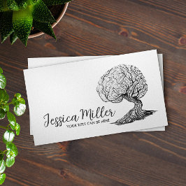 Tarjeta De Visita El árbol del cerebro
