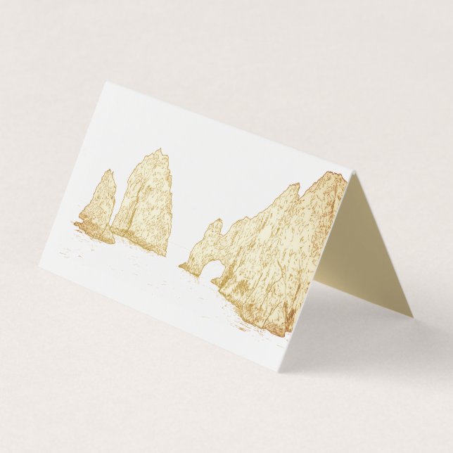 Tarjeta De Visita El Arco |  Cabo San Lucas MEXICO (Anverso)