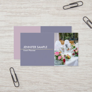 Tarjeta De Visita El armónico elegante moderno colorea