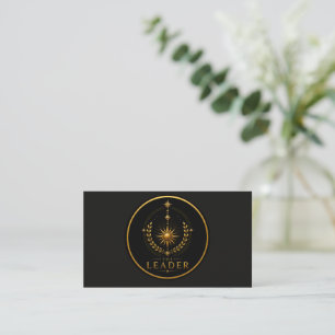 Tarjeta De Visita El Arquetipo Personalizado El Líder Leo