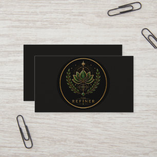 Tarjeta De Visita El Arquetipo Personalizado Virgo Refinador