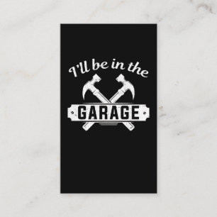 Tarjeta De Visita El artesano mecánico de papá Garage Repairman