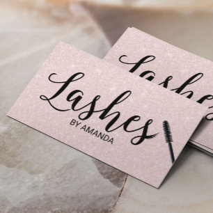 Tarjeta De Visita El artista de maquillaje de los latigazos Rubor