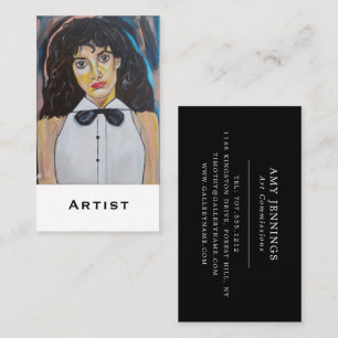 Tarjeta De Visita El bailarín Pintura de Alfred Fox