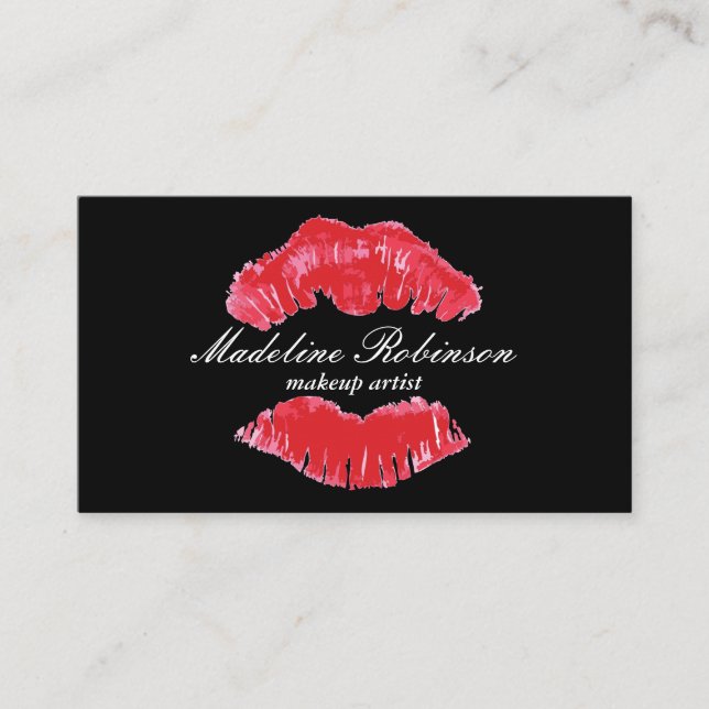 Tarjeta De Visita El beso (Anverso)