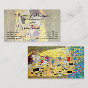 Tarjeta De Visita El Beso de Gustav Klimt