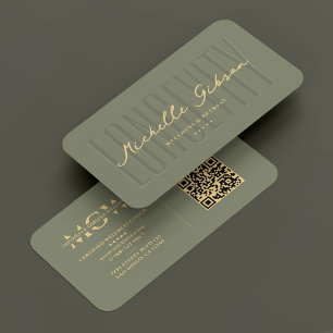 Tarjeta De Visita El bienestar nutricionista moderno y el sabio diet