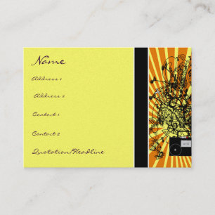 Tarjeta De Visita El BoomBox de la vieja escuela - Shock-Musical Not