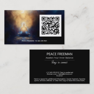 Tarjeta De Visita El Centro Interior Quietud Consciente