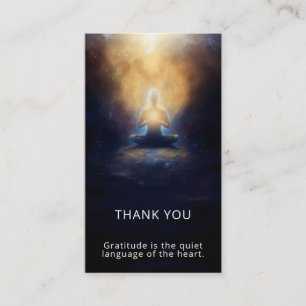 Tarjeta De Visita El Centro Interior   Quietud Consciente