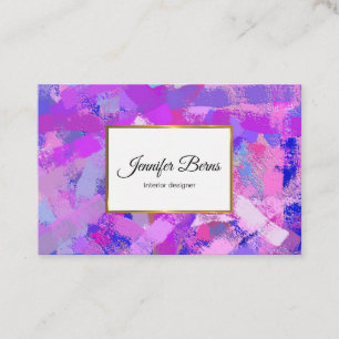 Tarjeta De Visita El cepillo abstracto frota ligeramente texure.