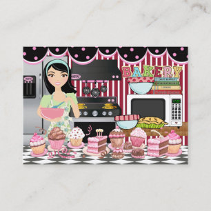 Tarjeta De Visita El Chef Feliz / Caterer / Panadería - SRF