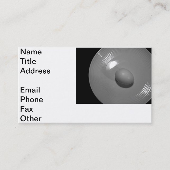 Tarjeta De Visita El comestible increíble (Anverso)