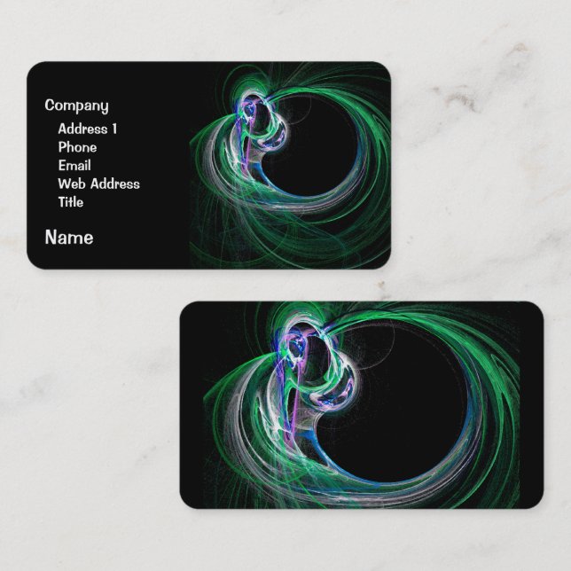 Tarjeta De Visita El curador (Anverso / Reverso)