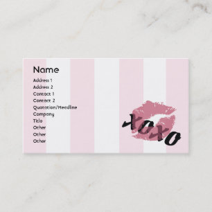 Tarjeta De Visita El día de San Valentín - Empresa