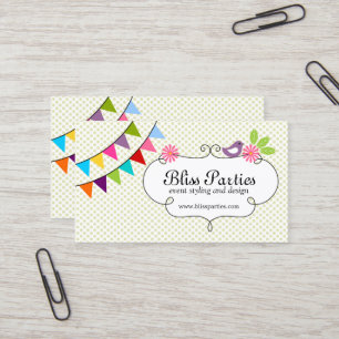 Tarjeta De Visita El diseñar y diseño caprichosos del acontecimien