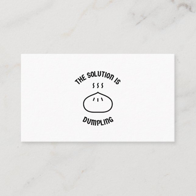 Tarjeta De Visita El doblaje es la solución (Anverso)