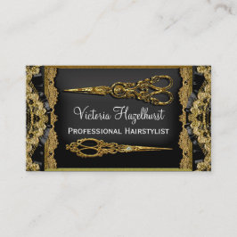 Tarjeta De Visita El doble escarpado de Hazelhurst Scissor al