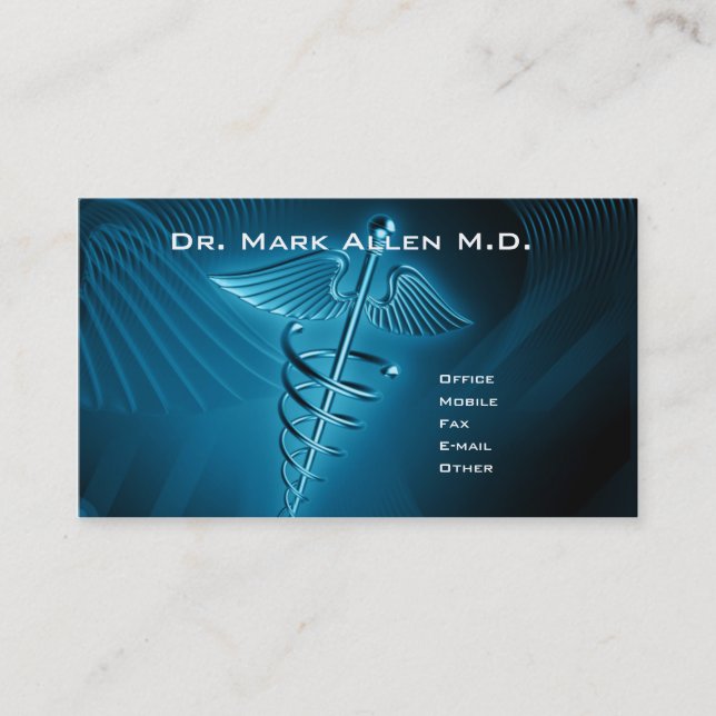 Tarjeta De Visita El Dr. Doctor (Anverso)