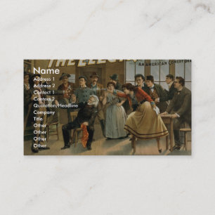 Tarjeta De Visita El electricista, 'Dije que no quería una bebida'