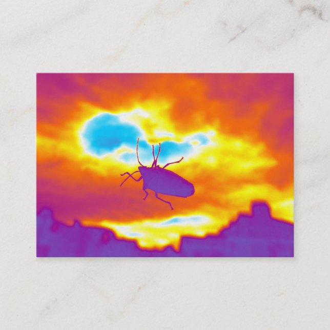 Tarjeta De Visita El error psicodélico (Anverso)