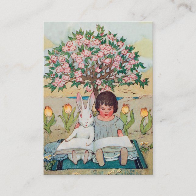 Tarjeta De Visita El escritor de los niños, profesor particular, (Anverso)