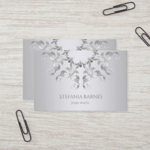 Tarjeta De Visita El estilo barroco circunda el elemento de la