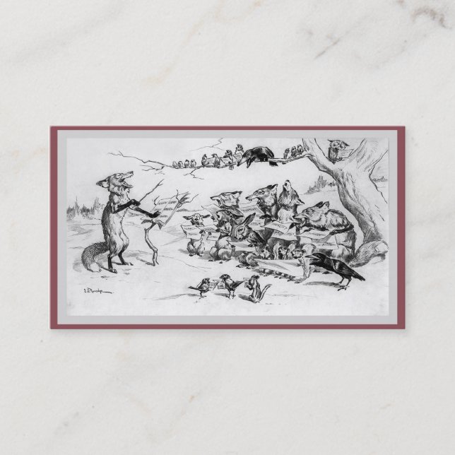 Tarjeta De Visita El estribillo - bilateral (Anverso)