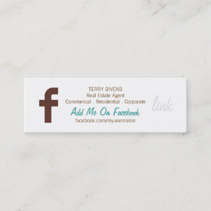 Tarjeta de visita el   FB  br