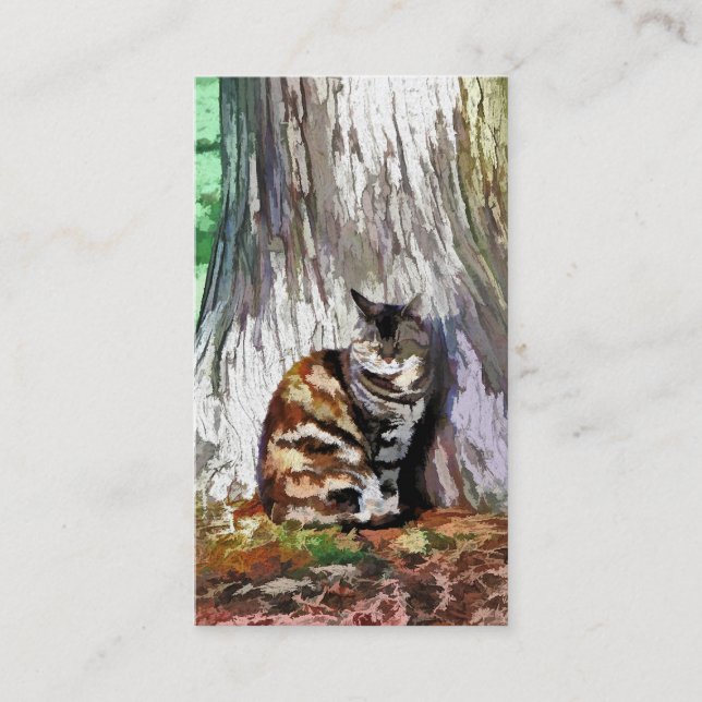TARJETA DE VISITA EL GATO (Anverso)
