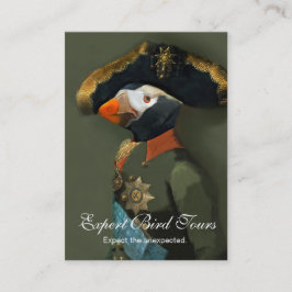 Tarjeta De Visita El general del frailecillo copetudo - guía del