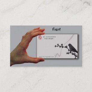 Tarjeta De Visita El gorrión del negocio, 3,5" x 2,0", 100 embala,