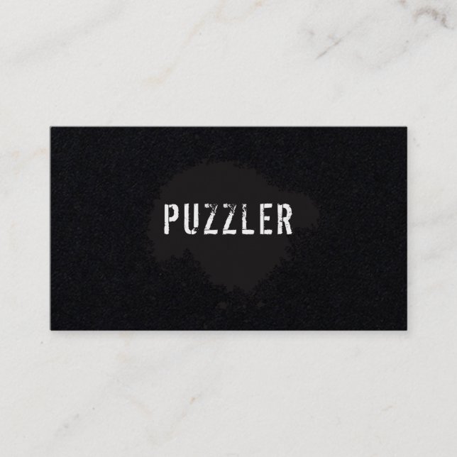 Tarjeta De Visita El graffiti de arte callejero puede etiquetar el p (Anverso)