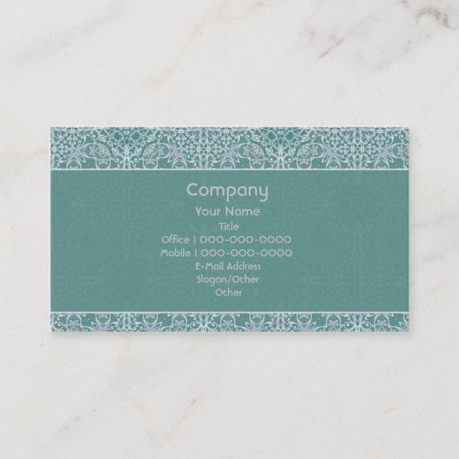 Tarjeta De Visita El gran Gatsby (Anverso)