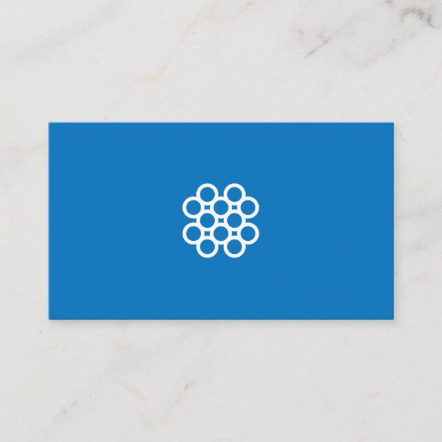Tarjeta De Visita El Grupo Westly | Logotipo grande (Anverso)