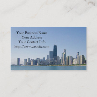 Tarjeta De Visita El horizonte de Chicago