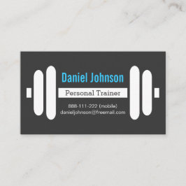 Tarjeta De Visita El instructor personal de la aptitud moderna carga