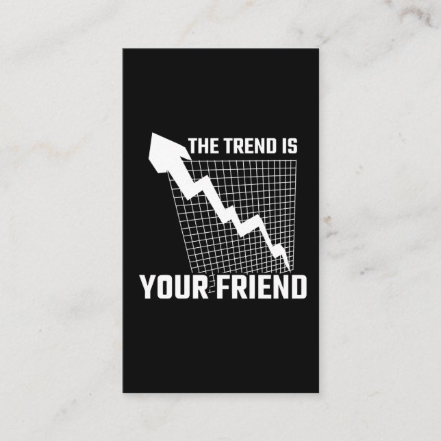 Tarjeta De Visita El inversor en bolsa de valores (Anverso)