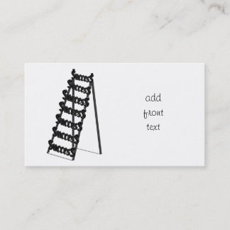 Tarjeta De Visita El largo del éxito