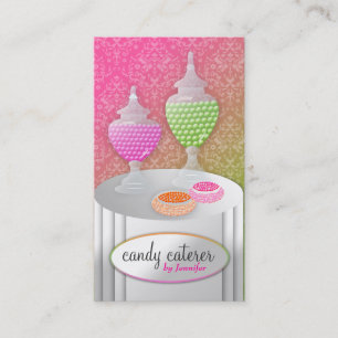 Tarjeta De Visita el Lollipop _Candy del abastecedor 311-Candy