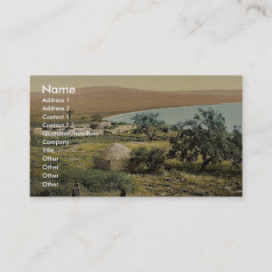 Tarjeta De Visita El lugar de nacimiento de Maria Magdalena,