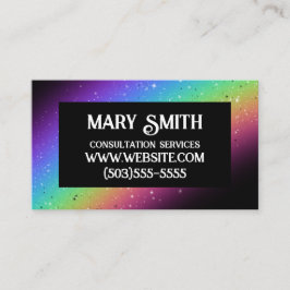 Tarjeta De Visita El lujoso arcoiris