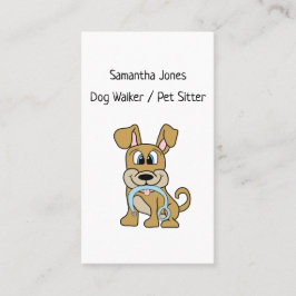 Tarjeta De Visita El Mascota de The Dog Walker